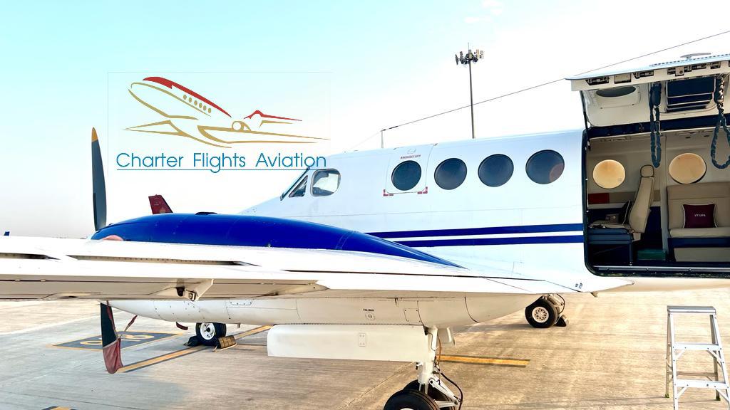 vt-upa-king-air-300-cargo-door